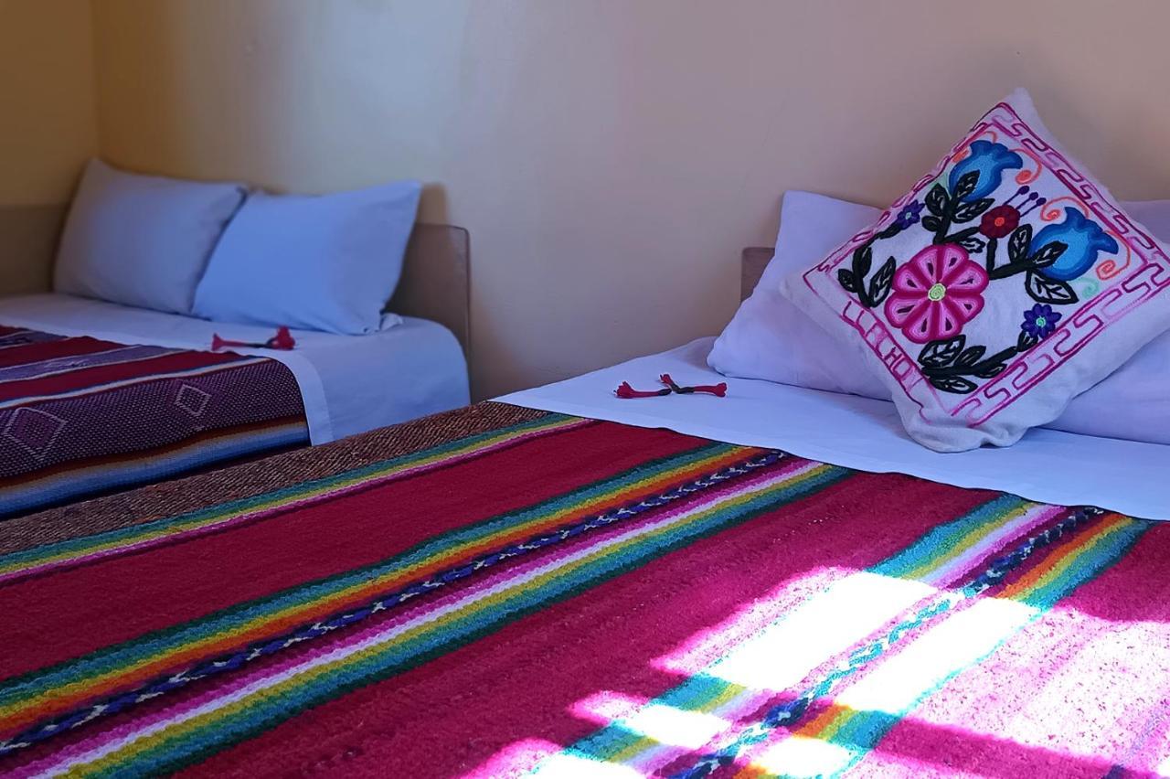 Hospedaje Rural La Florida En Llachon, Titicaca 普诺 外观 照片