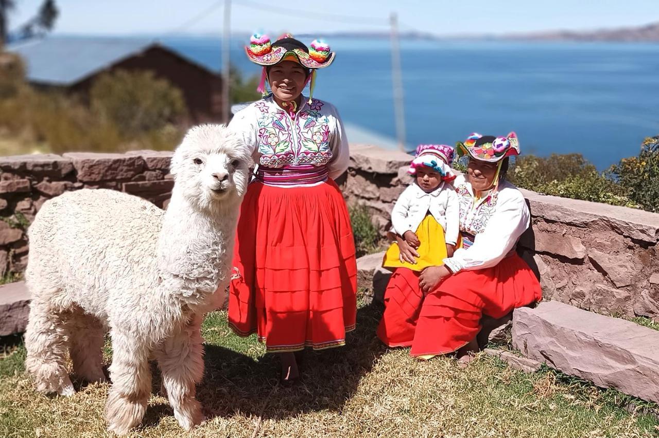 Hospedaje Rural La Florida En Llachon, Titicaca 普诺 外观 照片