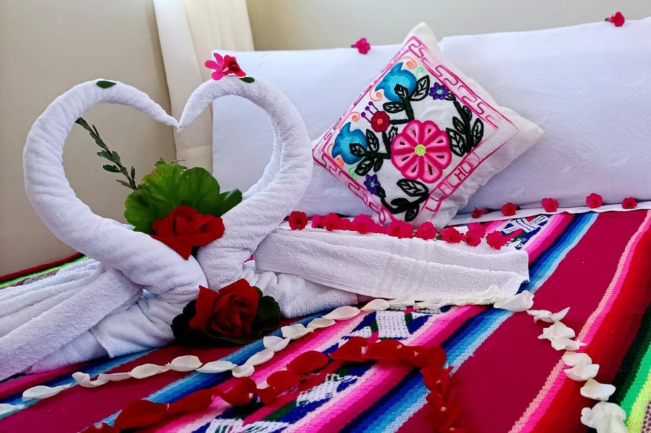 Hospedaje Rural La Florida En Llachon, Titicaca 普诺 外观 照片