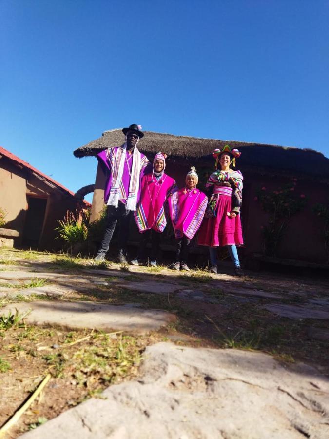 Hospedaje Rural La Florida En Llachon, Titicaca 普诺 外观 照片