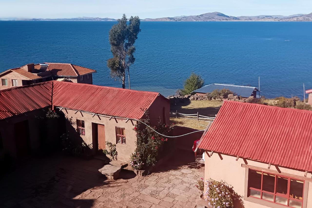 Hospedaje Rural La Florida En Llachon, Titicaca 普诺 外观 照片