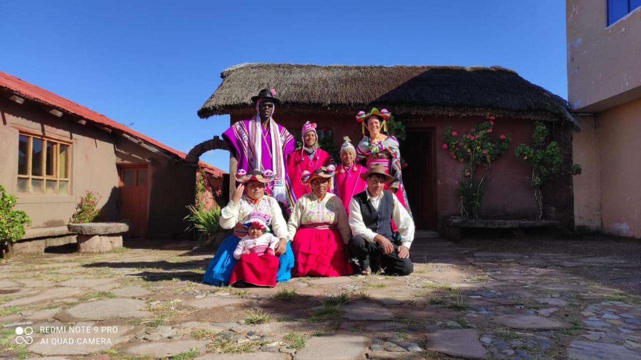 Hospedaje Rural La Florida En Llachon, Titicaca 普诺 外观 照片