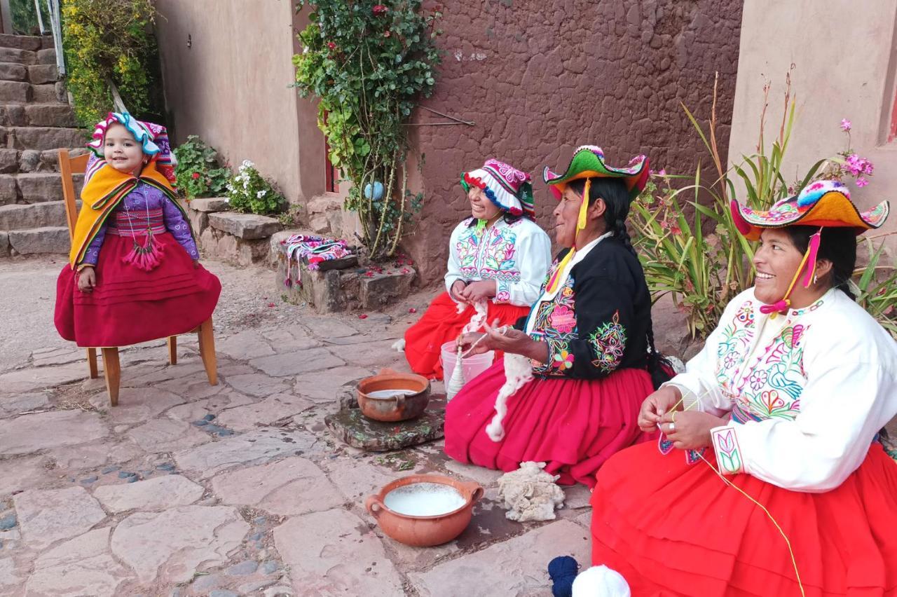 Hospedaje Rural La Florida En Llachon, Titicaca 普诺 外观 照片
