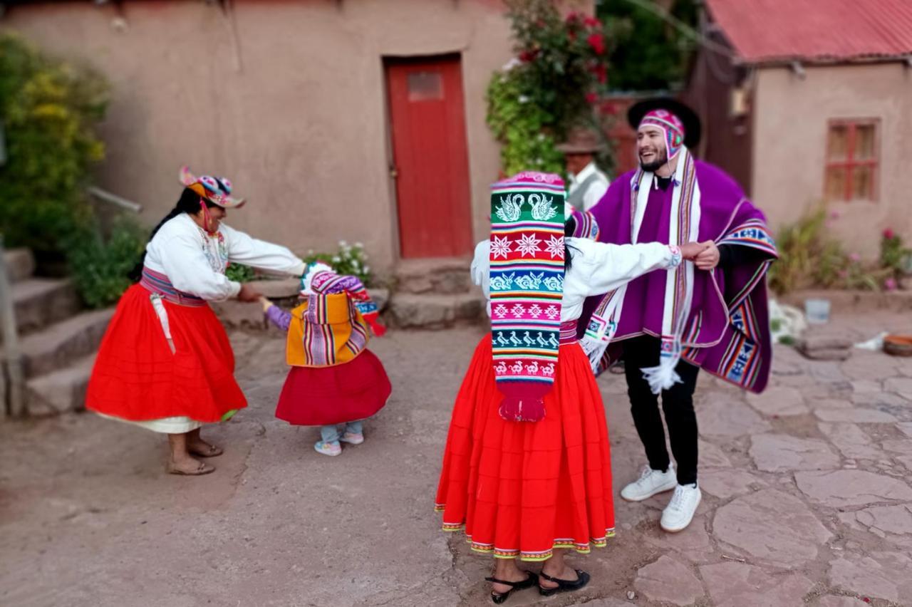 Hospedaje Rural La Florida En Llachon, Titicaca 普诺 外观 照片