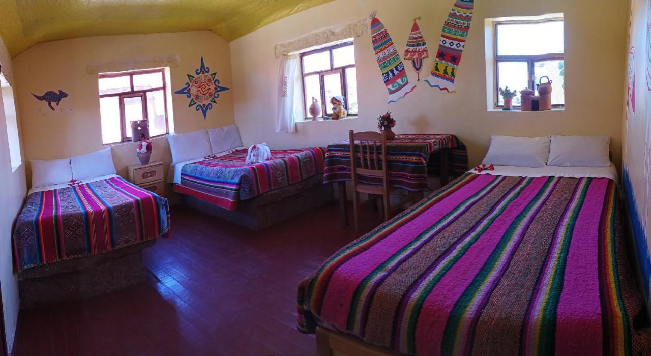 Hospedaje Rural La Florida En Llachon, Titicaca 普诺 外观 照片
