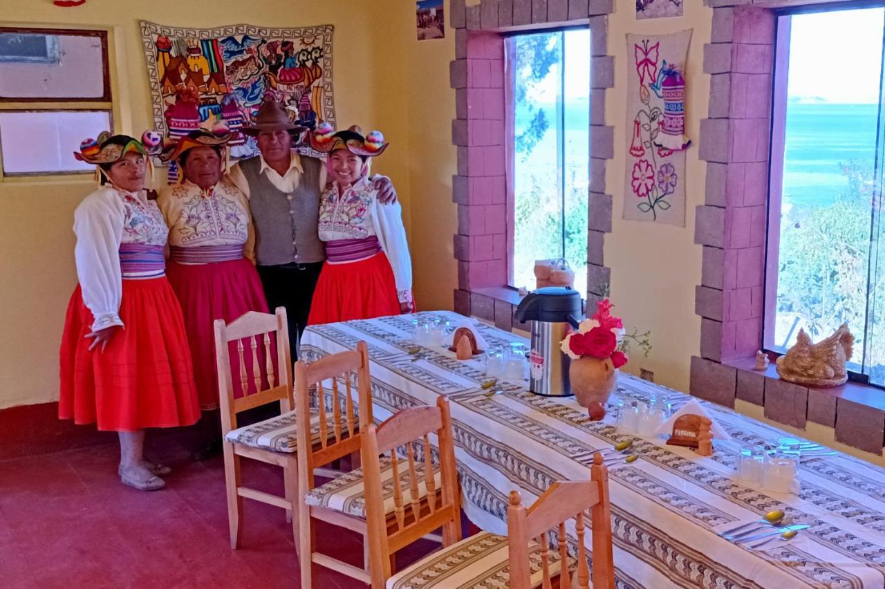Hospedaje Rural La Florida En Llachon, Titicaca 普诺 外观 照片
