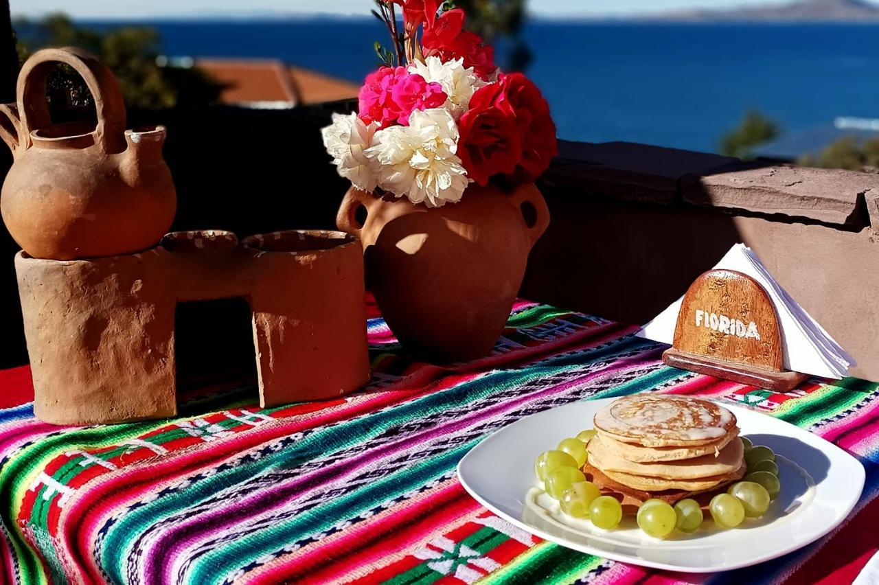 Hospedaje Rural La Florida En Llachon, Titicaca 普诺 外观 照片