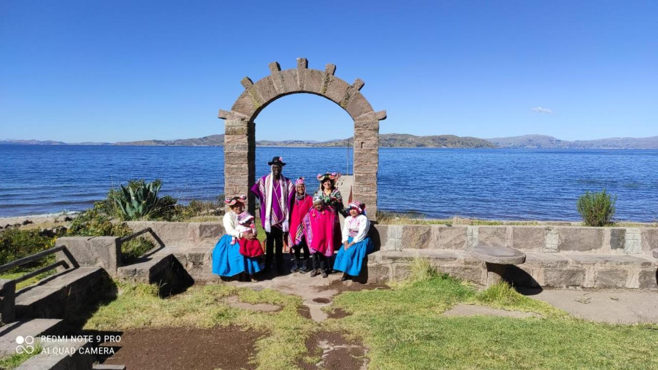 Hospedaje Rural La Florida En Llachon, Titicaca 普诺 外观 照片