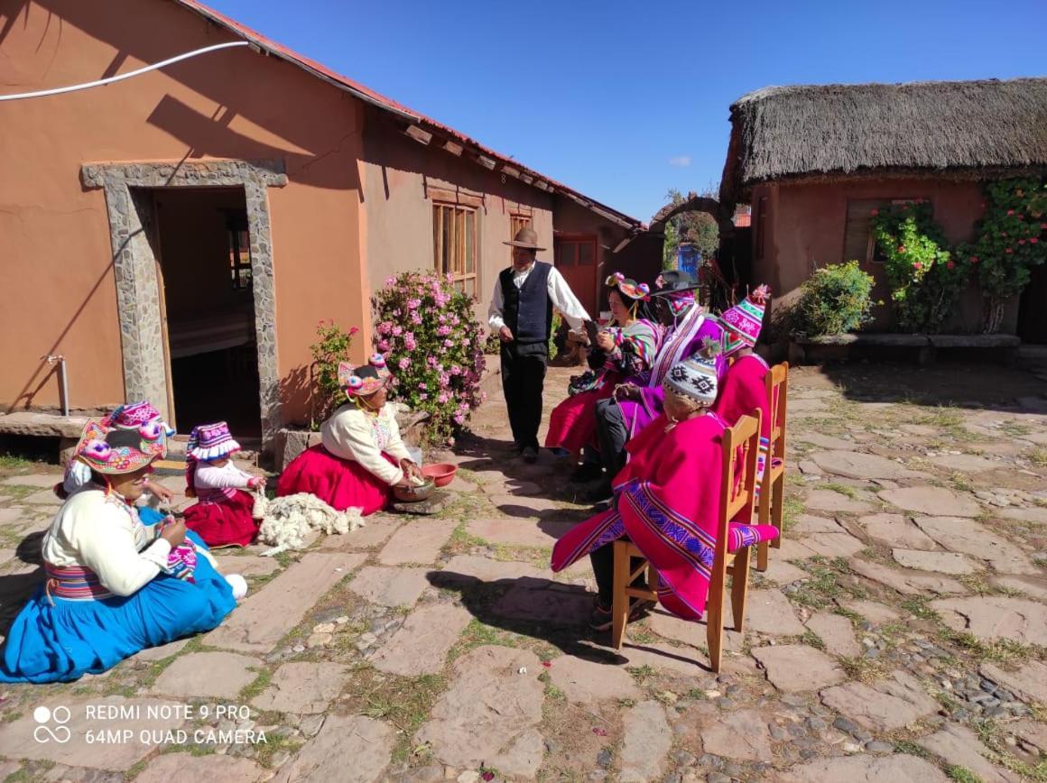 Hospedaje Rural La Florida En Llachon, Titicaca 普诺 外观 照片