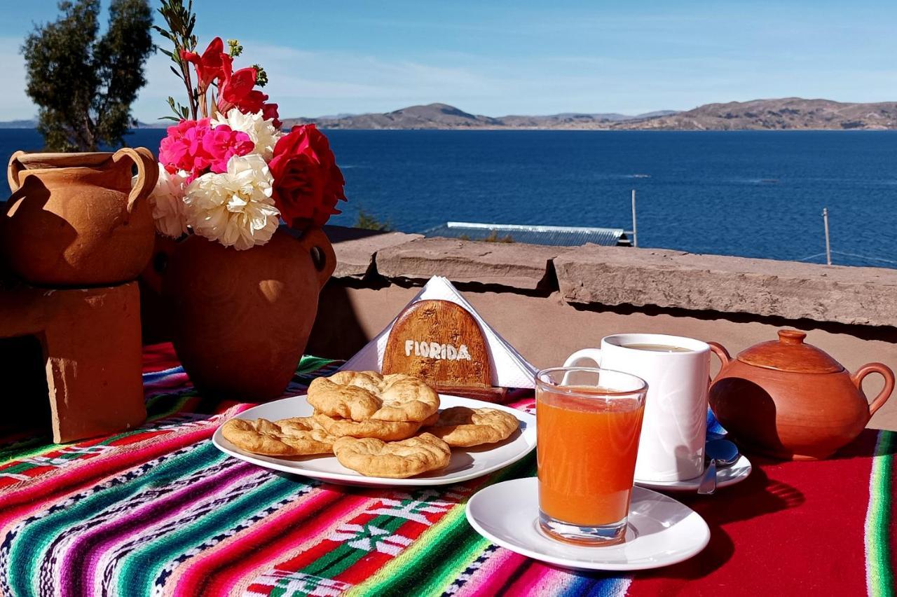 Hospedaje Rural La Florida En Llachon, Titicaca 普诺 外观 照片
